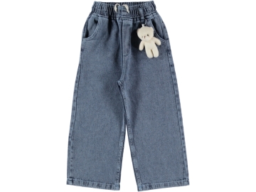 AYICIK OYUNCAKLI BORU PAÇA KIZ KOT PANTOLON 11/15 YAŞ