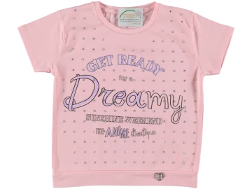 DREAMY TAŞ BASKILI SÜPREM TİŞÖRT 9/12 YAŞ