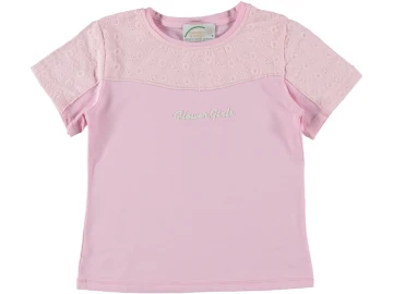 KIZ ÇOCUK HOWER GIRL BASKILI SÜPREM TİŞÖRT 13/16 YAŞ