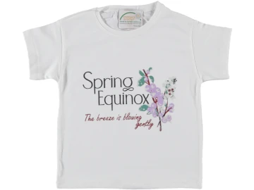 SPRING BASKILI SÜPREM KIZ TİŞÖRT 3/12 YAŞ
