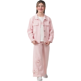 CEKETLİ FİYONK DETAYLI TAKIM 5/8 YAŞ