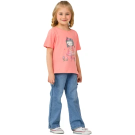 KIZ ÇOCUK TSHİRT  5Y,6Y,7Y,8Y Kız