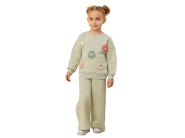 KIZ ÇOCUK ÜÇ İPLİK TAKIM 2Y,3Y,4Y,5Y