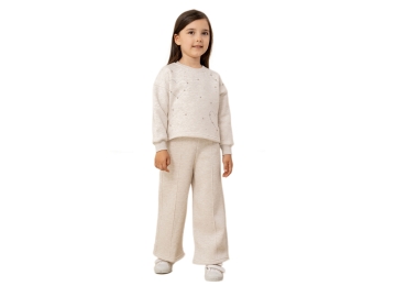 KIZ ÇOCUK ÜÇ İPLİK TAKIM 6Y,7Y,8Y,9Y