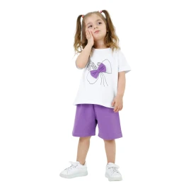 KIZ FİYONKLU TAKIM 1/4  12 Ay,2Y,3Y,4Y Kız