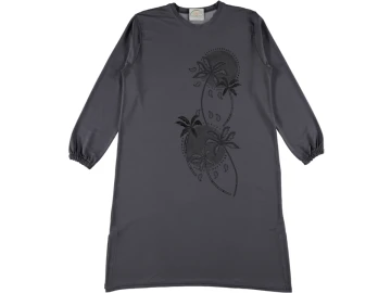 KRISTAL PALMİYE TAŞ BASKILI TUNİK L/2XL