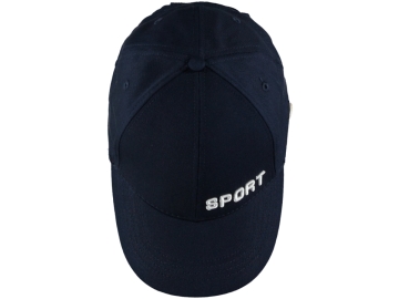 LACİVERT SPORT NAKIŞLI ŞAPKA