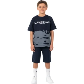 LANGTING BASKILI PENYE İKİLİ TAKIM 7Y,8Y,9Y,10Y Erkek