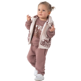 LEOPAR FİYONK DETAY 9 Ay,12 Ay,18 Ay,2Y Kız
