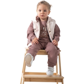 LEOPAR FİYONK DETAYLI  2Y,3Y,4Y,5Y Kız