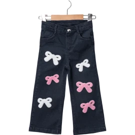 LİKRALI FÜME KOT PANTOLON  2Y,3Y,4Y,5Y Kız