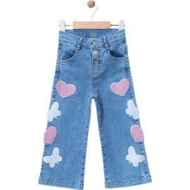 LİKRALI KOT PANTOLON  2Y,3Y,4Y,5Y Kız