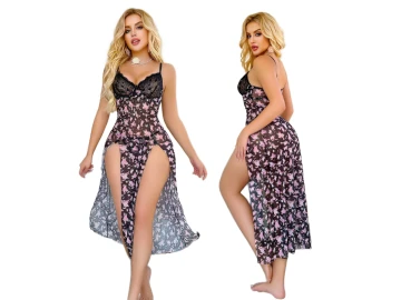 L/XL FANTEZİ TÜL GECELİK