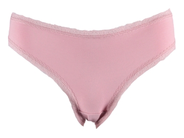 L/XL GÜLKURUSU LİKRALI DANTELLİ BİKİNİ