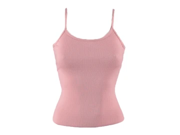 L/XL KİREMİT LYC TRANSFERLİ İP ASKILI BAYAN ATLET