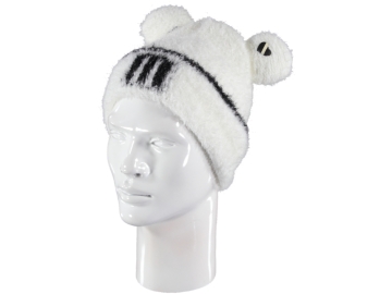 M HARF DESENLİ İÇİ POLAR SOFT BAYAN BERE