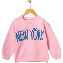 NEW YORK PENYE KIZ SWEAT 3/7 YAŞ