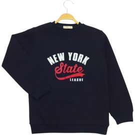 NEWYORK BASKILI ÜÇ İP SWEAT 3/7 YAŞ