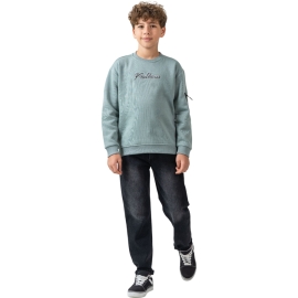YOURTSERSS BASKILI ÜÇ İP ERKEK SWEAT 7/10 YAŞ