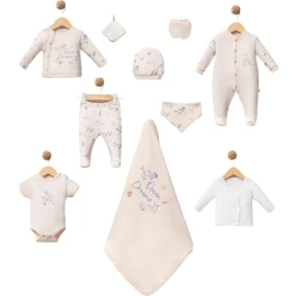 OCEAN DREAMS BEBEK 10 PARÇA KUTULU SET 1 Ay Erkek
