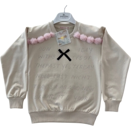  OMUZ PONPONLU İKİ İP SWEAT 5/8 YAŞ