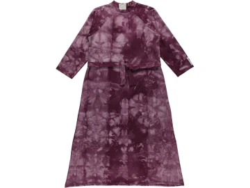OYSHO BATİK DESEN BAYAN ELBİSE L/2XL