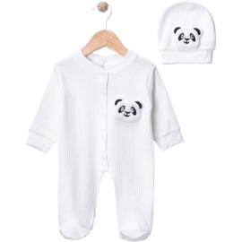 PANDA FİGÜRLÜ ŞAPKALI TULUM 3/9 AY