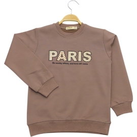 PARİS BASKILI İKİ İP ERKEK SWEAT 8/12 YAŞ