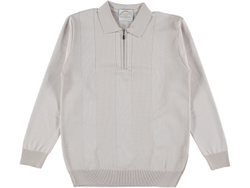 POLO YAKA FERMUARLI ERKEK KAZAK M/XXL