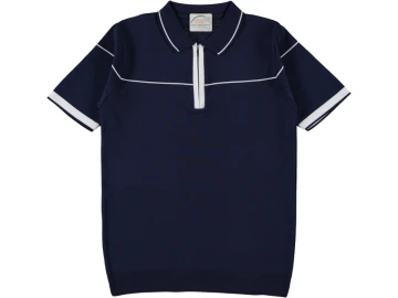 POLO YAKA FERMUARLI ERKEK TİŞÖRT S/XXL