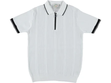 POLO YAKA FERMUARLI ERKEK TİŞÖRT S/XXL