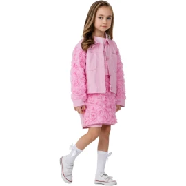 ROSE TÜL ŞORT ETEK TAKIM  5Y,6Y,7Y,8Y Kız