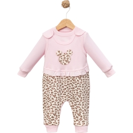 LEOPAR BASKILI KIZ SALOPET 6/12 AY