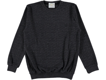 SELANİK SIFIR YAKA ERKEK SWEAT S/XXL