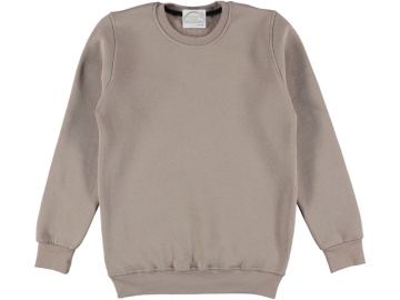 SIFIR YAKA ÜÇ İP KOMPAK ERKEK SWEAT S/XXL