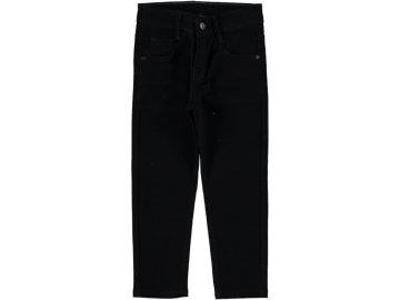 SİYAH ERKEK KOT PANTOLON 5/8 YAŞ