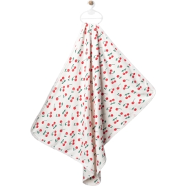 KİRAZ BASKILI TEK KAT RAPORLU BATTANİYE 1/24 AY