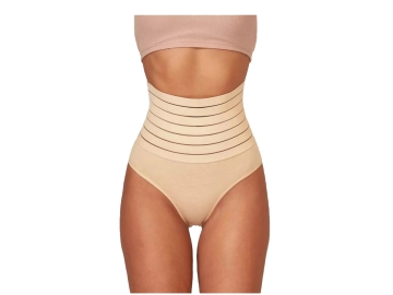 TEN LAZER KESİM YÜKSEL BEL SLİP KORSE L/XL