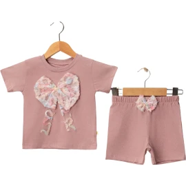 TÜLLÜ FİYONKLU 2Lİ TAKIM 2Y,3Y,4Y,5Y Kız