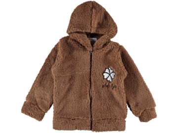 WHOLE LİFE NAKIŞLI KIZ PELUŞ CEKET 5/8 YAŞ