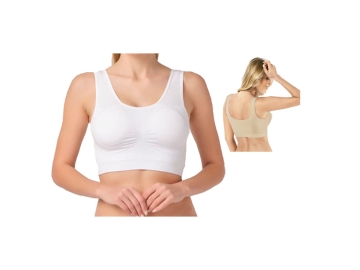XL BEYAZ PEDLİ BÜSTİYER