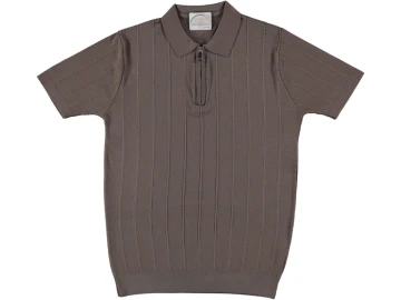 YAKA FERMUARLI TİŞÖRT S/XL