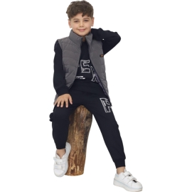 YELEKLİ 3LÜ ERKEK TAKIM  7/10 YAŞ