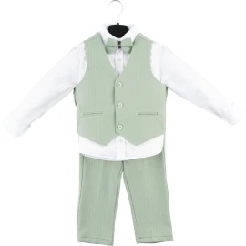 YELEKLİ 3LÜ TAKIM  2Y,3Y,4Y,5Y Erkek