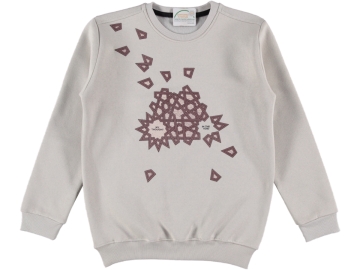 YILDIZ BASKILI ÜÇ İP ERKEK SWEAT 13/16 YAŞ