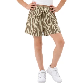 ZEBRA DESEN ŞORT 9Y,8Y,10Y,11Y,12Y Kız