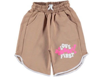 LOVE FIRST BASKILIKOMPAK PENYE KIZ ŞORT 13/16 YAŞ