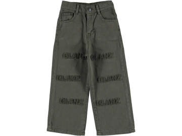 SÜZENE NAKIŞLI KIZ KOT PANTOLON 6/10 YAŞ