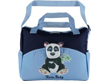 PANDA FİGÜRLÜ BEBEK BAKIM CANTASI