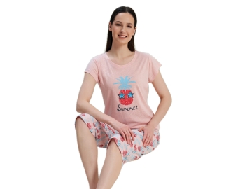 KAPRİ BAYAN PİJAMA TAKIM S/XL